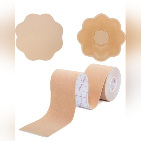 Boob Tape, Boobtape for Breast Lift, Bra Tape for Strapless Dress - Picture 10 of 10